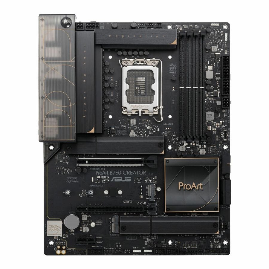 Asus ProArt B760-CREATOR Desktop Motherboard - Intel B760 Chipset - Socket LGA-1700 - ATX