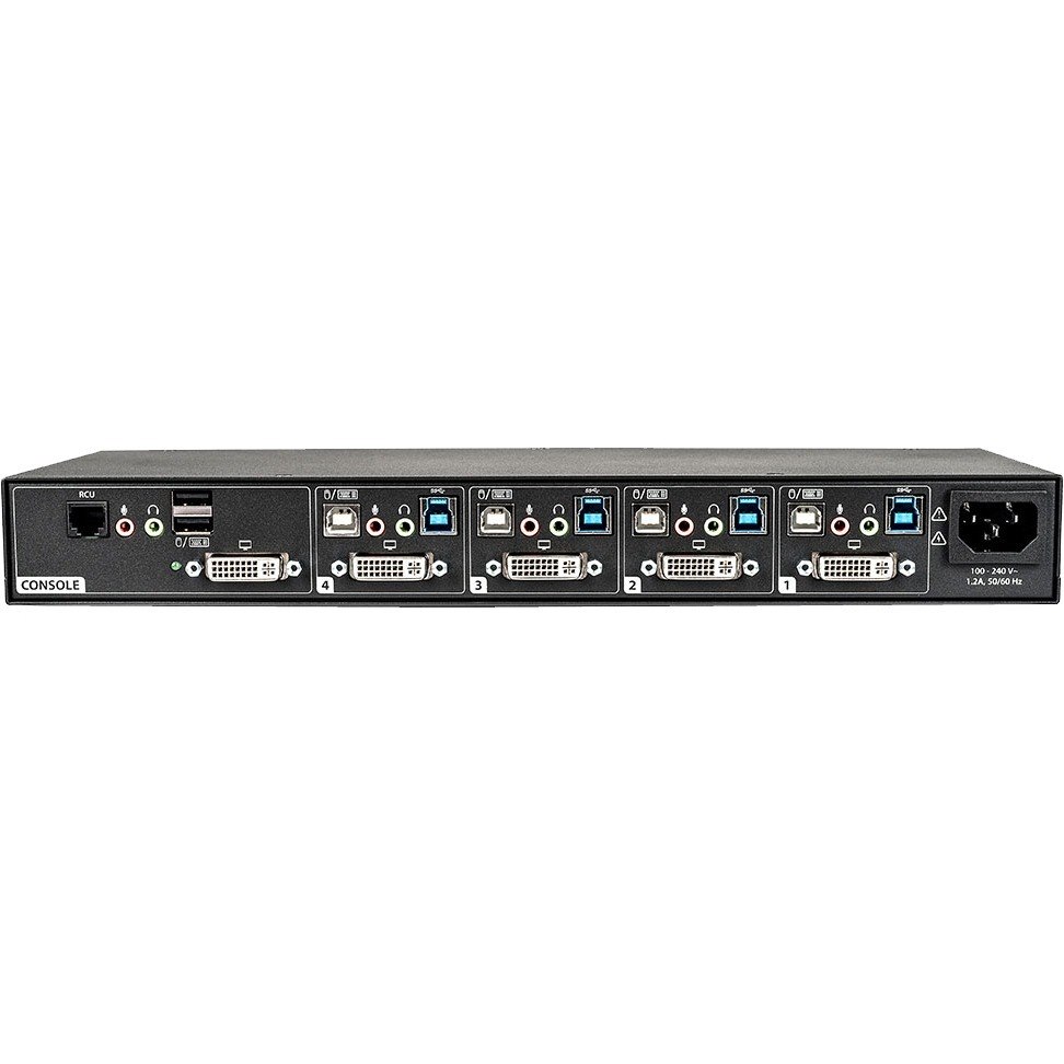 Vertiv Avocent SV220 Desktop KVM Switch | 4 Ports | DVI-I | USB | Single Monitor