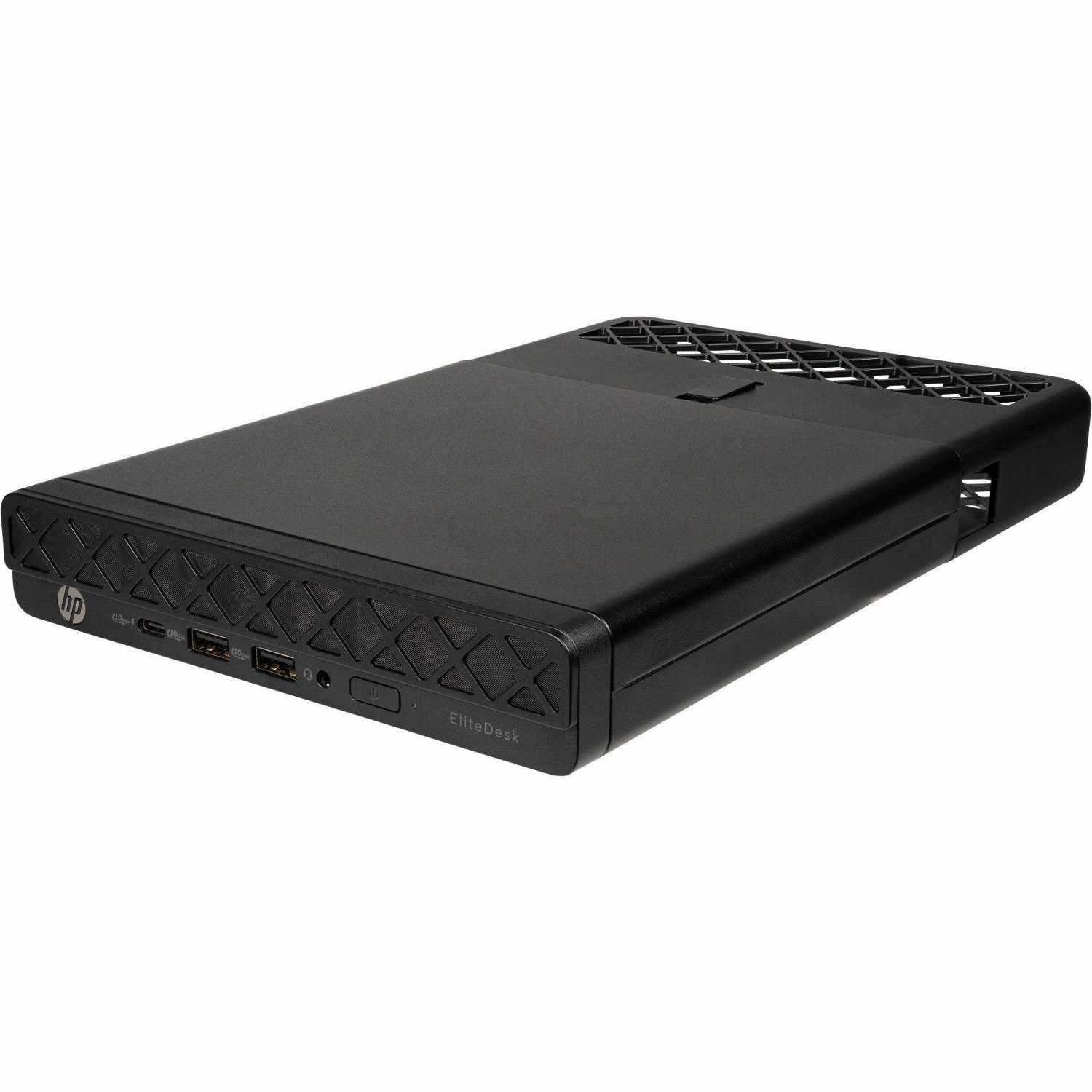 HP EliteDesk 8 G1a Desktop Computer - AMD Ryzen AI 5 340 - 16 GB - 256 GB PCI Express NVMe SSD - Mini PC - Jack Black