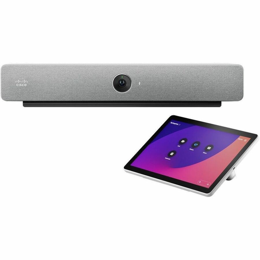 Cisco Room Bar, No Radio MM with Table-Stand Room Navigator