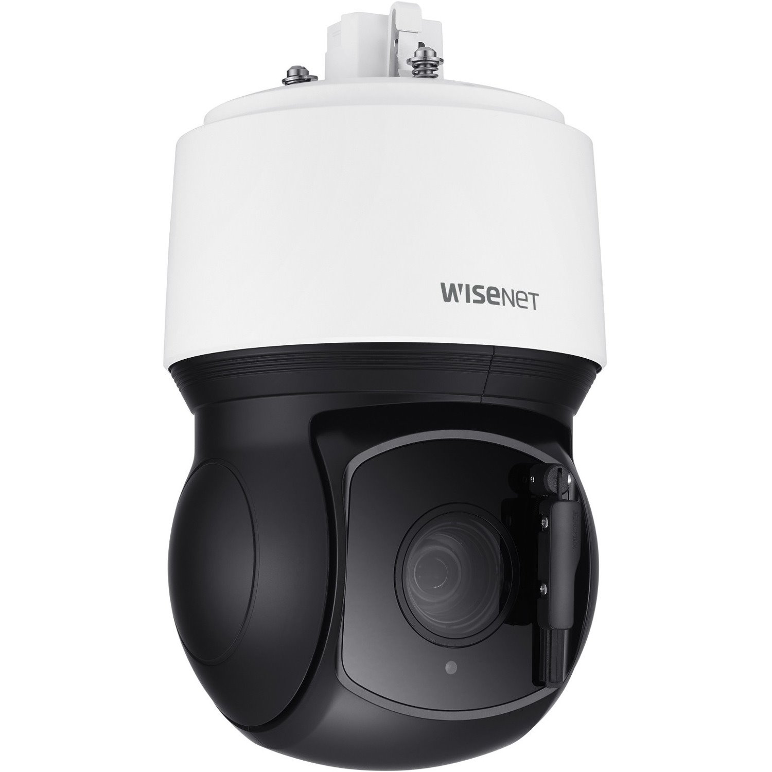 Wisenet XNP-6400RW 2 Megapixel Indoor/Outdoor Full HD Network Camera - Colour - Dome - White, Black
