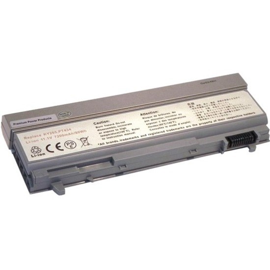 Compatible Laptop Battery Replaces Dell 312-0749, 312-0753, 312-0910, 312-0910-ER, 312-7415, 312-7415-TM, 3120749, 3120753, 3120910, 3127415, 4M529, 4N369, FU571, KY265, R822G