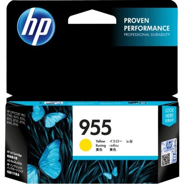 HP 955 Original Inkjet Ink Cartridge - Yellow Pack