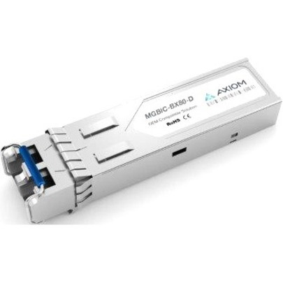 Axiom 1000BASE-BX80-D SFP Transceiver for Enterasys - MGBIC-BX80-D (Downstream)