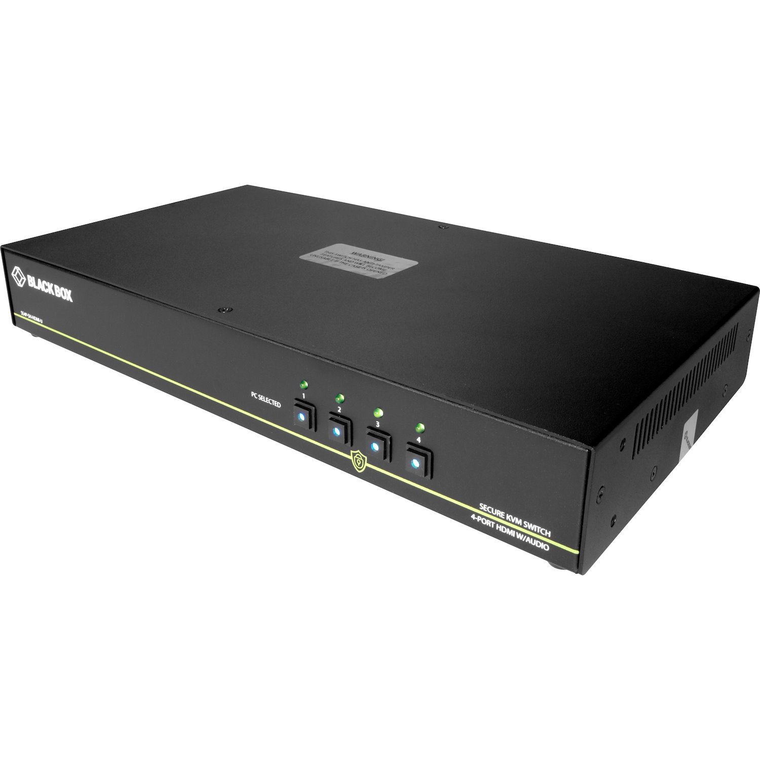 Black Box Niap 3.0 Secure KVM Switch - Hdmi Usb 4-Port