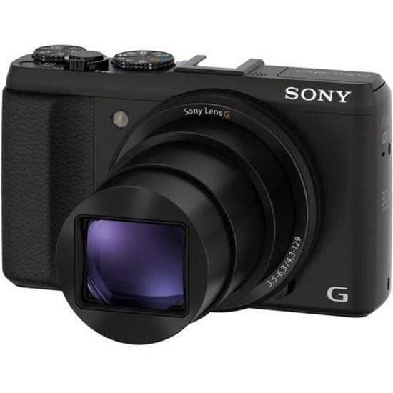 Sony Cyber-shot DSC-HX50V 20.4 Megapixel Compact Camera - Black