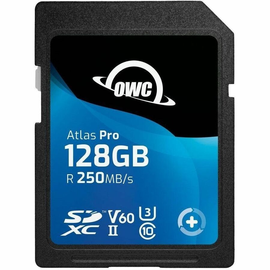 OWC 128GB Atlas Pro SDXC UHS-II V60 Memory Card