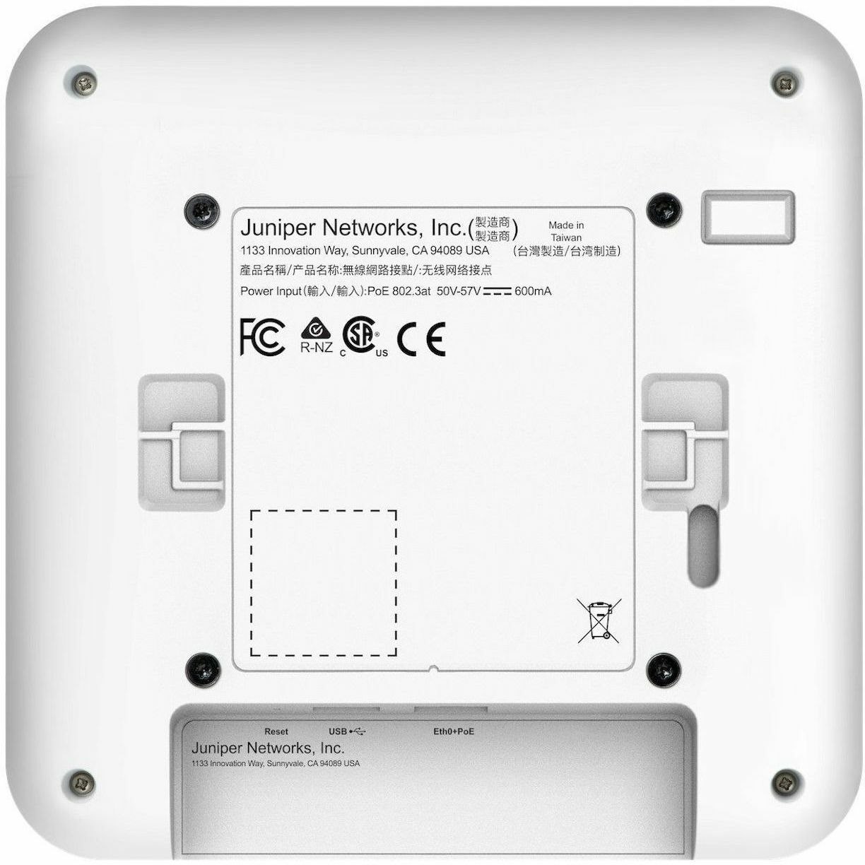 Mist AP34 Tri Band IEEE 802.11 a/b/g/n/ac/ax 4.08 Gbit/s Wireless Access Point - Indoor