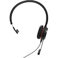 Jabra EVOLVE 20SE MS Mono Wired Over-the-head Mono Headset - Black