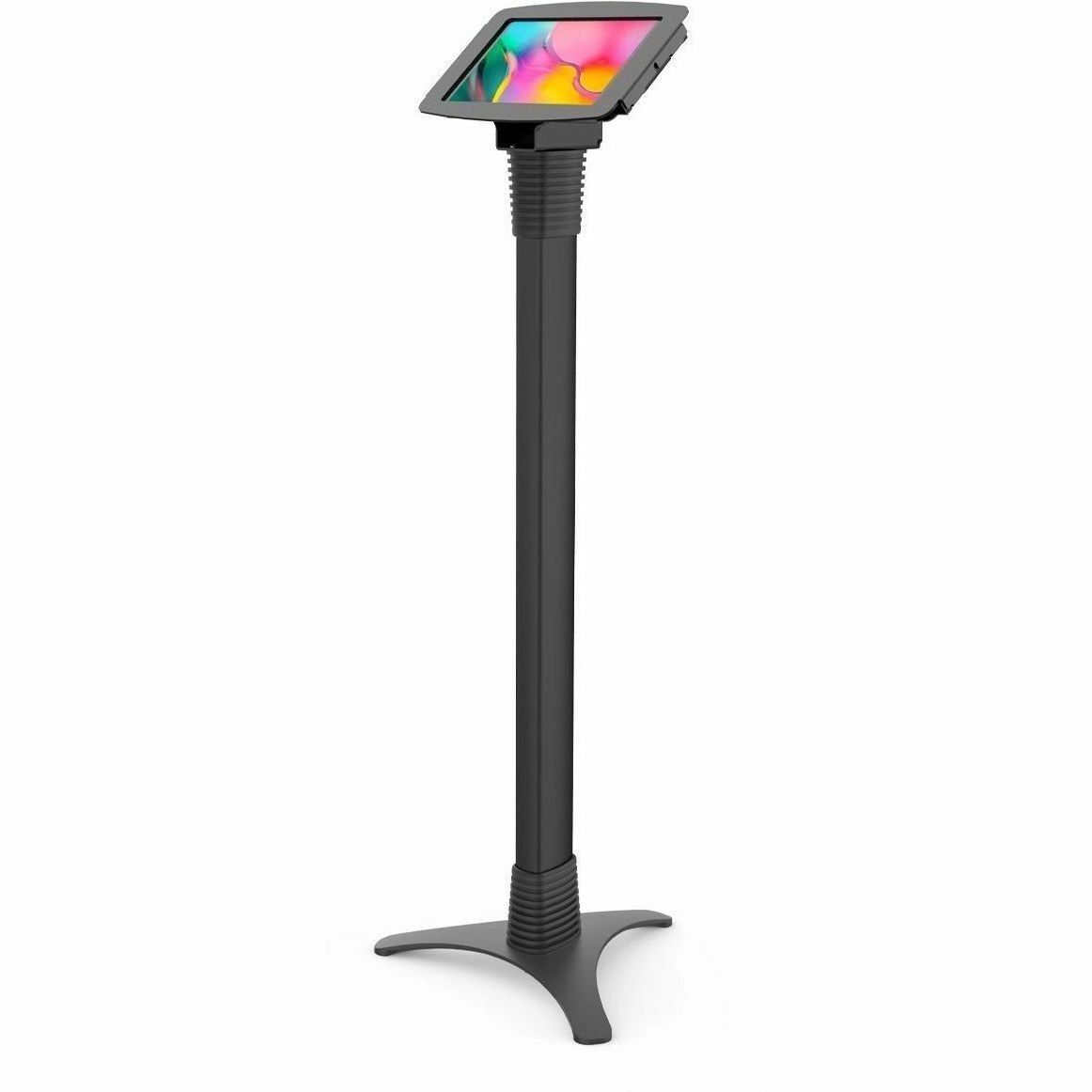 Compulocks Galaxy Tab A8 10.5" Space Enclosure Portable Floor Stand Black