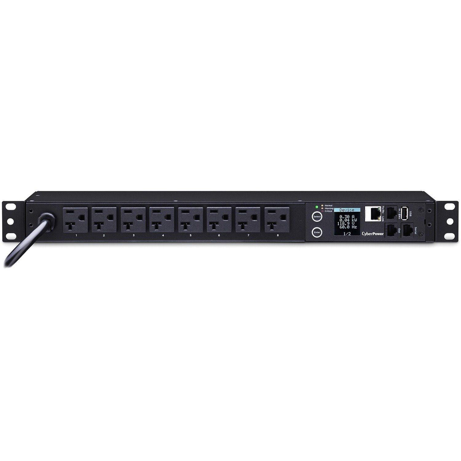 CyberPower PDU31002 100 - 120 VAC 20A Monitored PDU