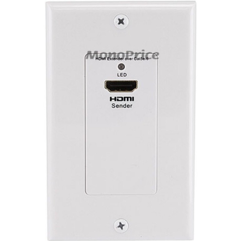 HDMI over CAT6 Wall Plate Single port
