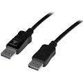 StarTech.com 32ft (10m) Active DisplayPort Cable, 4K UHD DisplayPort Cable, Long DP Cable/Cord for Projector/Monitor, w/ Latches