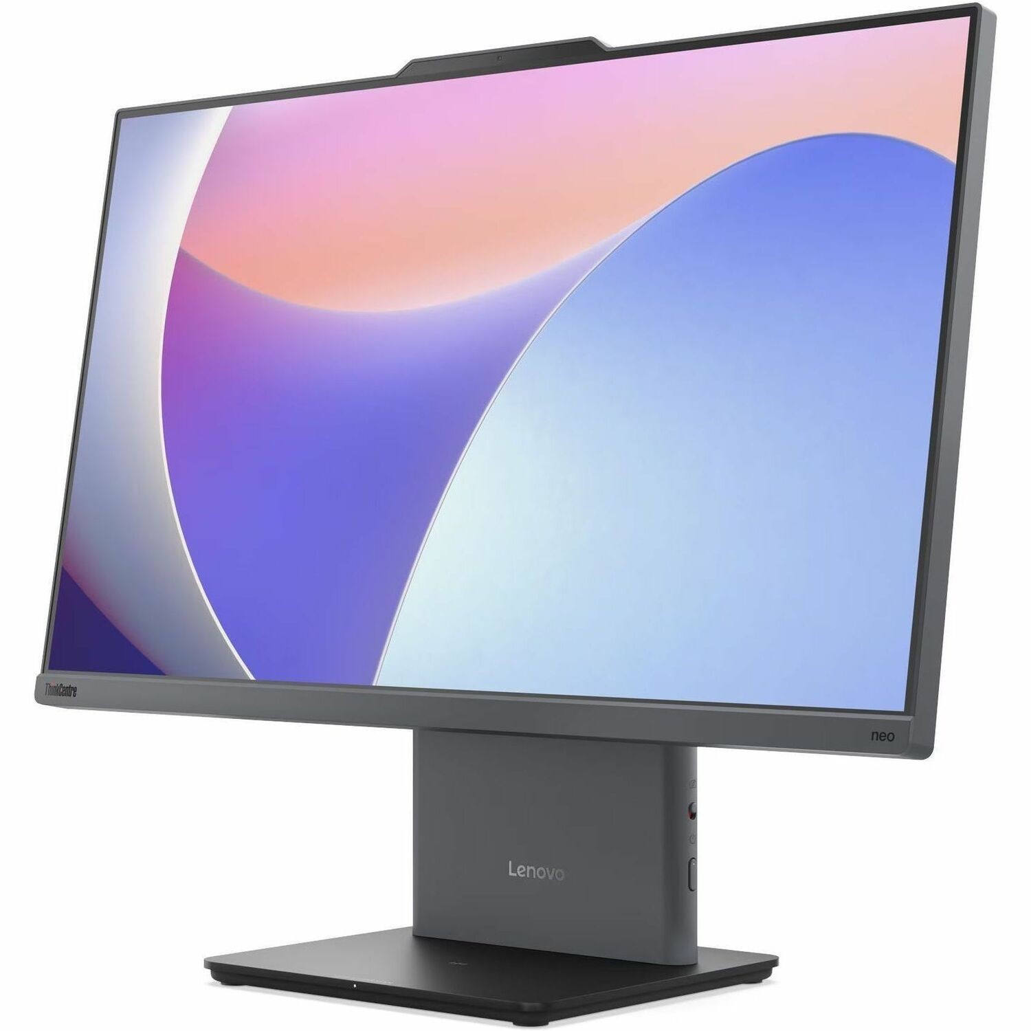 Lenovo ThinkCentre neo 50a 24 Gen 5 12SD00ALAU All-in-One Computer - Intel Core 5 Series 2 210H - 16 GB - 512 GB PCI Express NVMe 4.0 x4 SSD - 23.8" Full HD - Desktop - Luna Gray