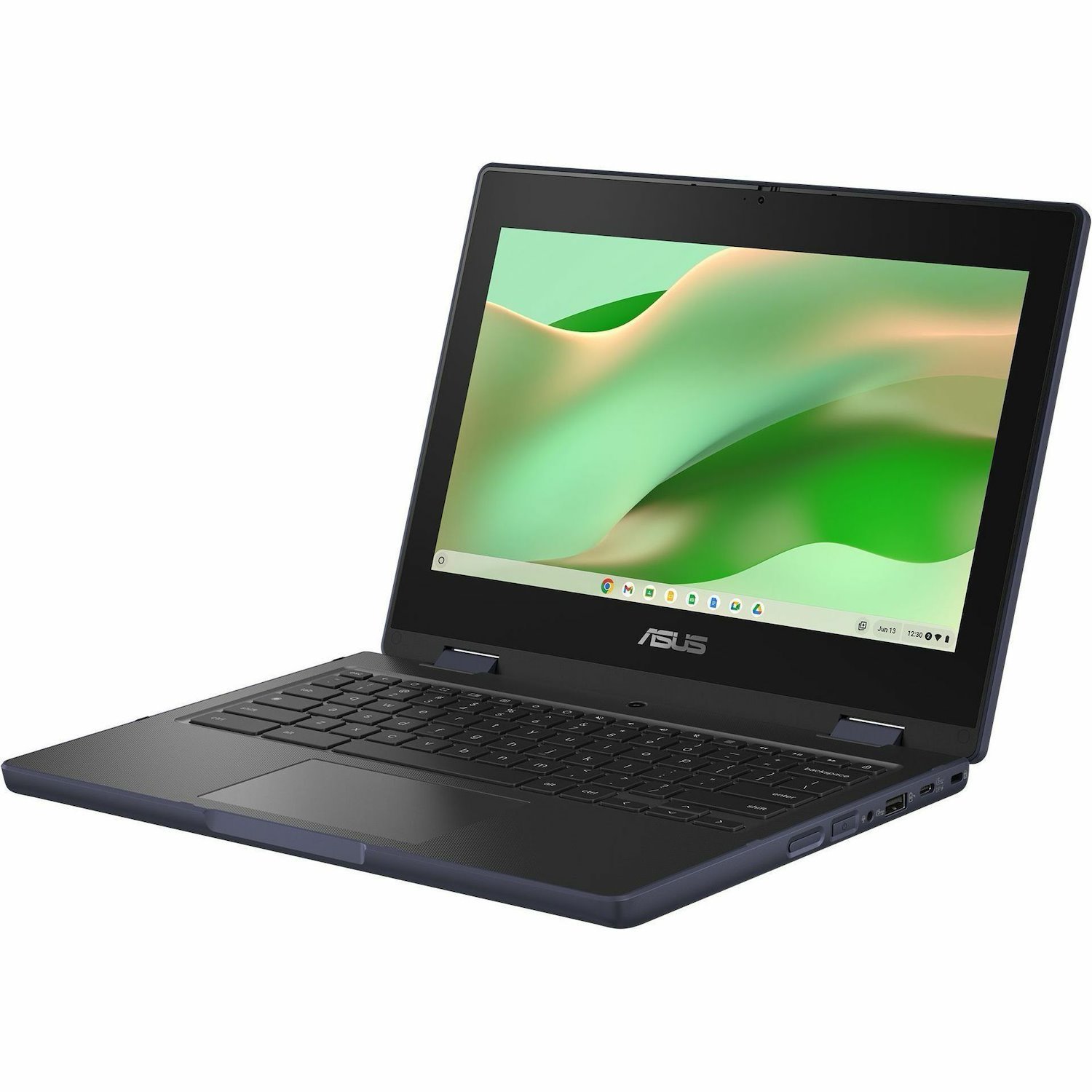 Asus Chromebook CR11 Flip CR1104F CR1104FTA-YZ42T 11.6" Touchscreen Rugged Convertible 2 in 1 Chromebook - HD - Intel N-Series N150 - 4 GB - 32 GB Flash Memory - Mineral Gray