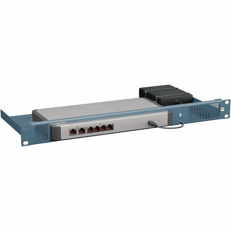 RACKMOUNT.IT 1U Monteerbaar in rek Bevestigingsset voor rek voor Rek, Stroomvoorziening, Netwerkbeveiliging/Firewall-apparatuur