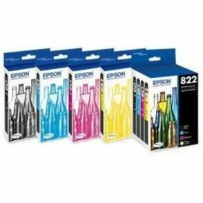 Epson T822 Original Standard Yield Inkjet Ink Cartridge - Cyan - 1 Each