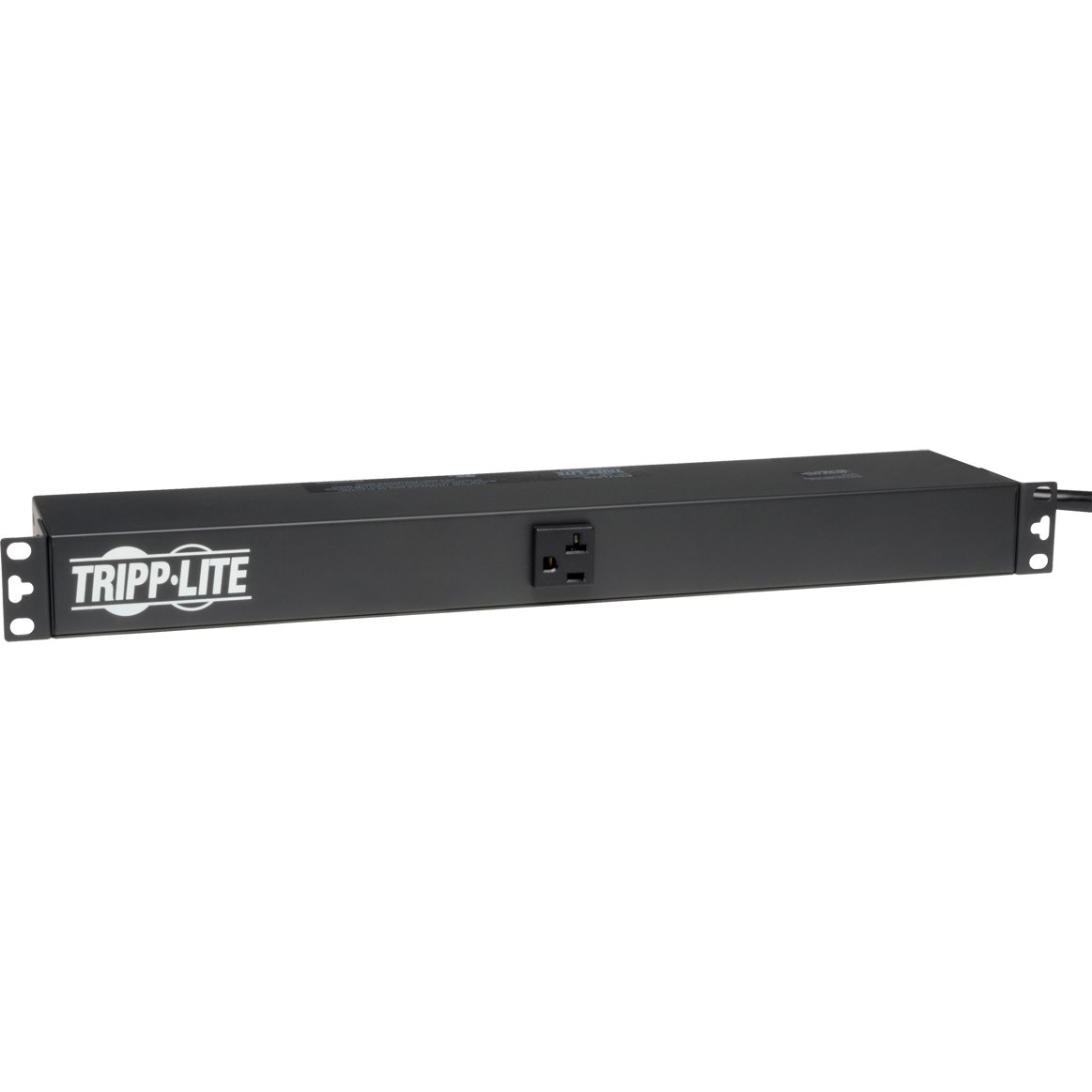 Eaton Tripp Lite Series 2.4kW Single-Phase 120V Basic PDU, 13 NEMA 5-15/20R Outlets, NEMA 5-20P Input, 15 ft. (4.57 m) Cord, 1U Rack-Mount