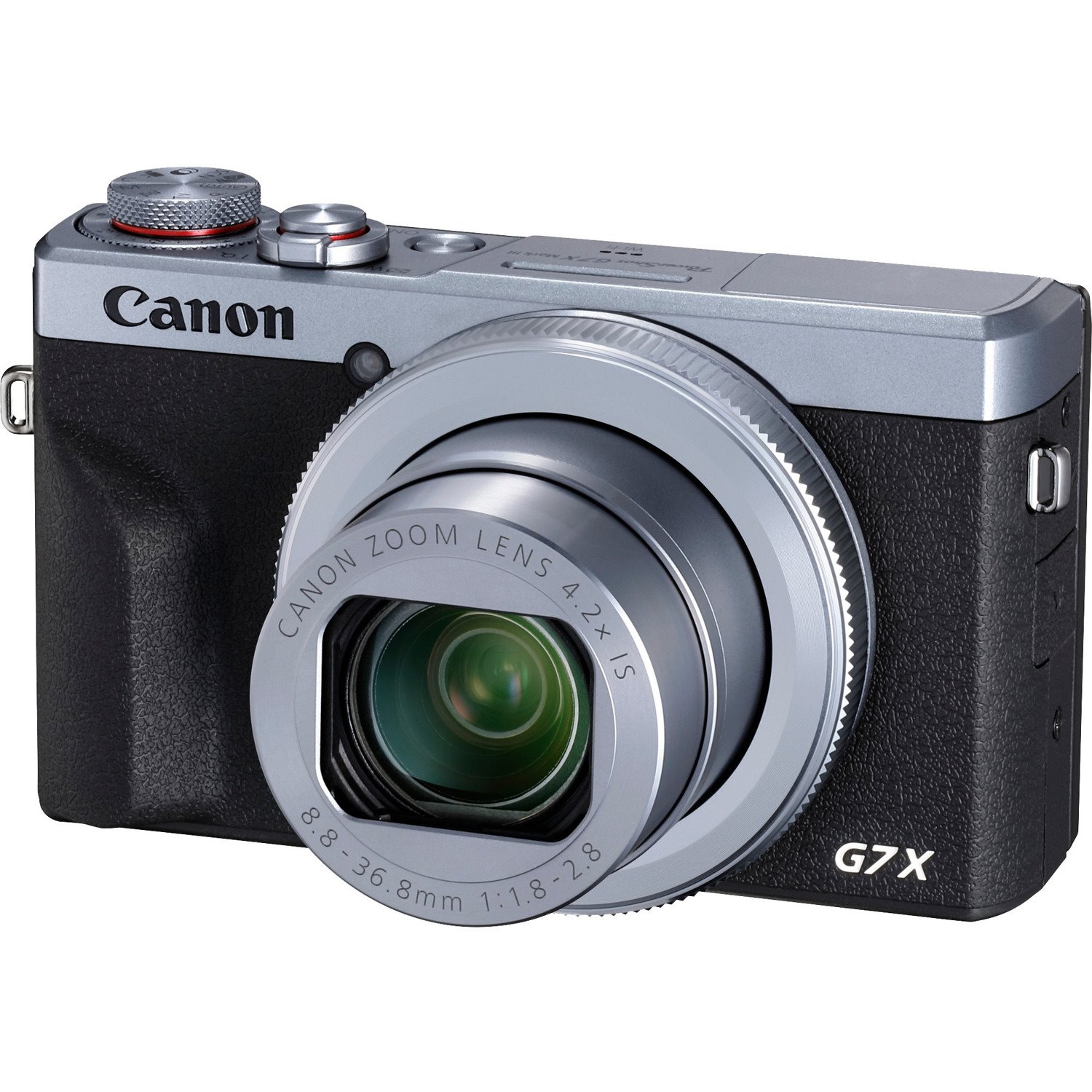 Canon PowerShot G7 X Mark III 20.1 Megapixel Compact Camera - Silver