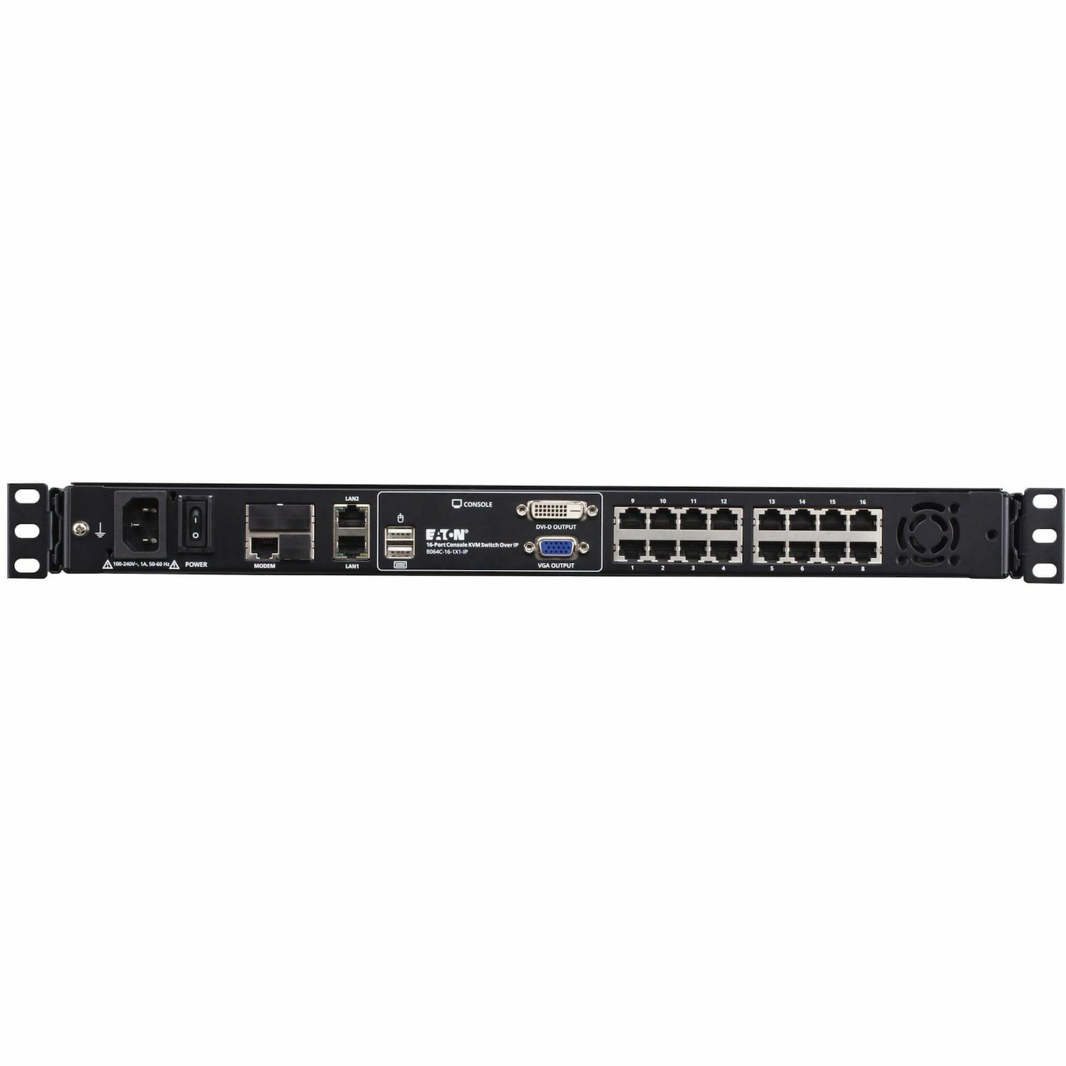 Tripp Lite by Eaton B064C-16-1X1-IP KVM Switchbox - TAA Compliant