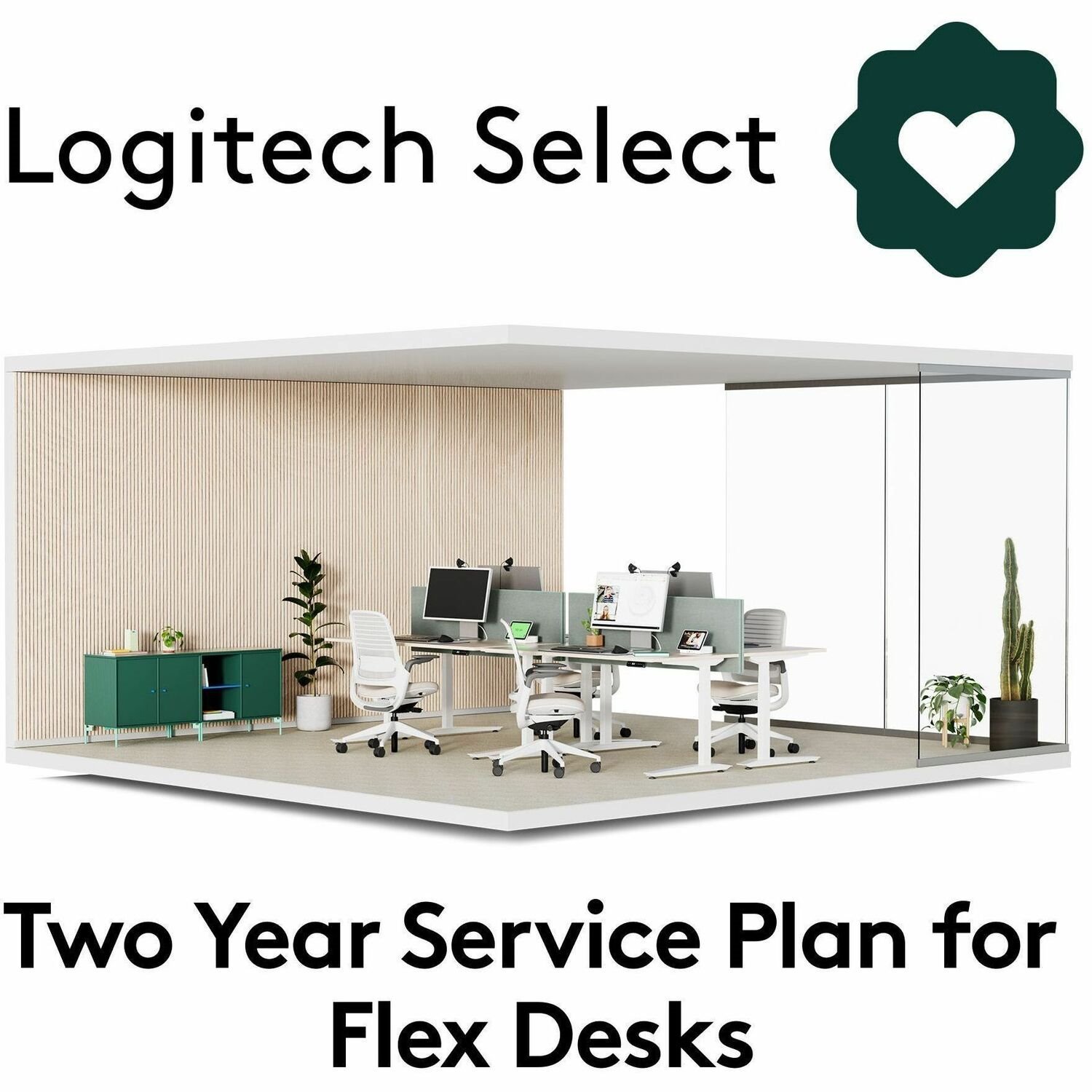 Logitech Select for Flex Desks Two Year Plan