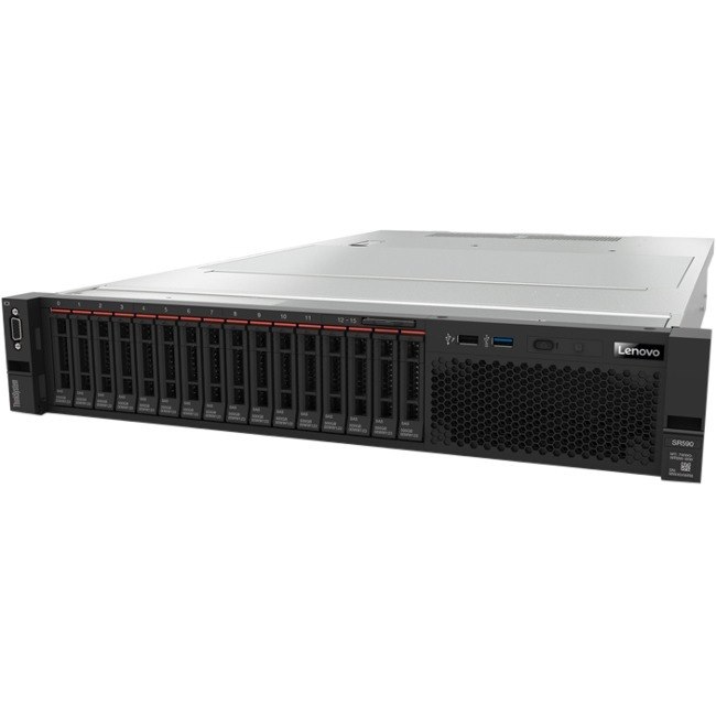 Lenovo ThinkSystem SR590 7X99A023NA 2U Rack Server - 2 Xeon Silver 4114 2.20 GHz - 64 GB RAM - 12Gb/s SAS, Serial ATA/600 Controller