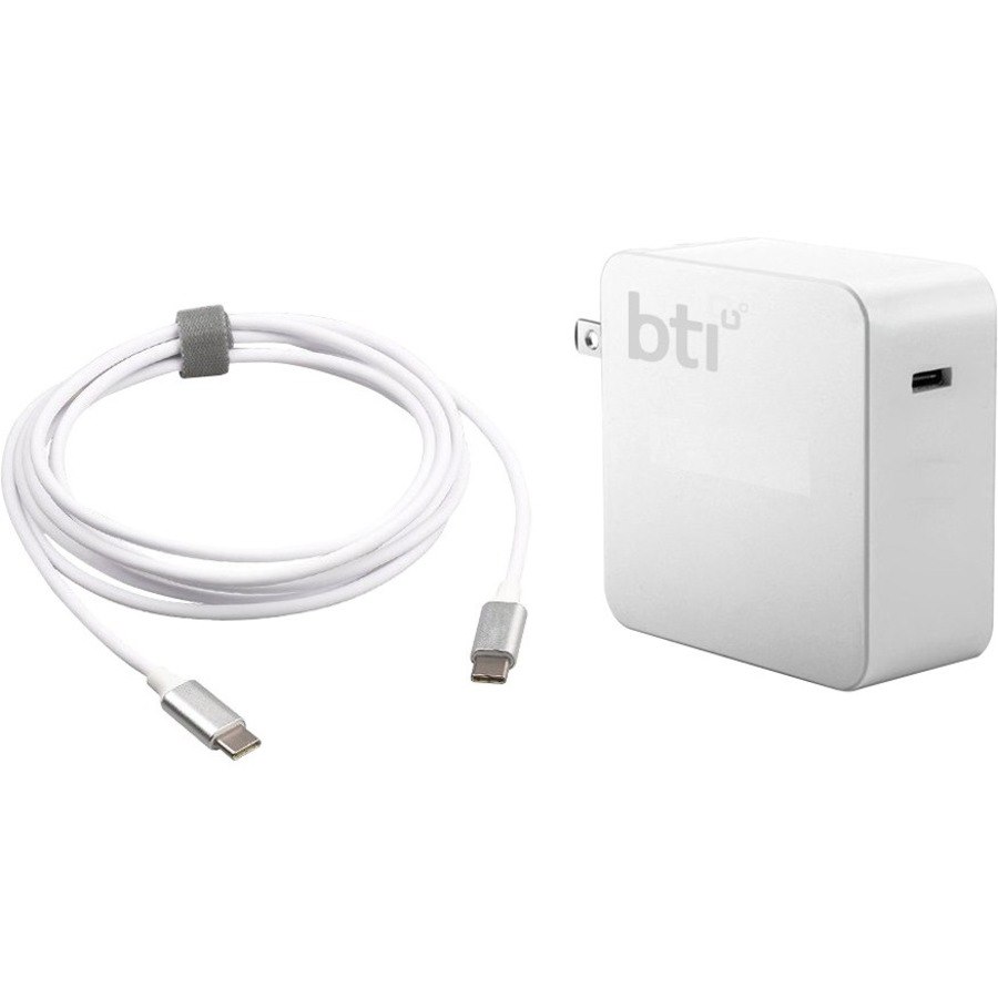 BTI MNF72LL/A-BTI 60W TYPE-C AC DAPTER MNF72LL/A, 40AK0065WW MACBOOK PRO 13-INCH 2017 2 THUNDERBOLT, MLH12LL/A, MNQF2LL/A, MPXQ2LL/A, MPXV2LL/A, MLL42LL/A, MNQG2LL/A, MPXR2LL/A, MPXW2LL/A, MLUQ2LL/A, MPDK2LL/A, MPXT2LL/A, MPXX2LL/A, MLVP2LL/A, MPDL2LL/A, MPXU2LL/A, MPXY2LL/A