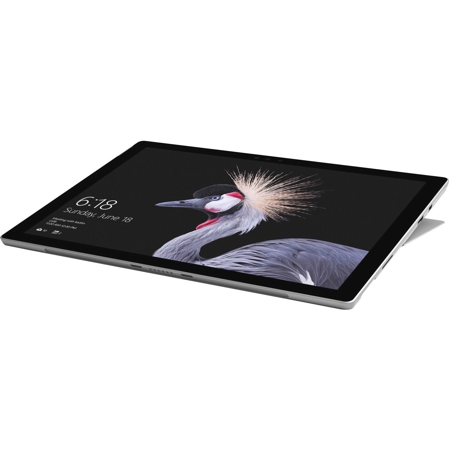 Microsoft Surface Pro 1796 Tablet - 12.3" - 4 GB - 128 GB SSD - Windows 10 Pro - 4G - Black