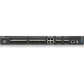 ZYXEL XGS4600-32F-DC 24-port Gigabit SFP L3 Managed Aggregation Switch with 4 SFP+ 10G Uplinks and 4 10G Combo (SFP+/RJ-45) Ports (DC Power Version)