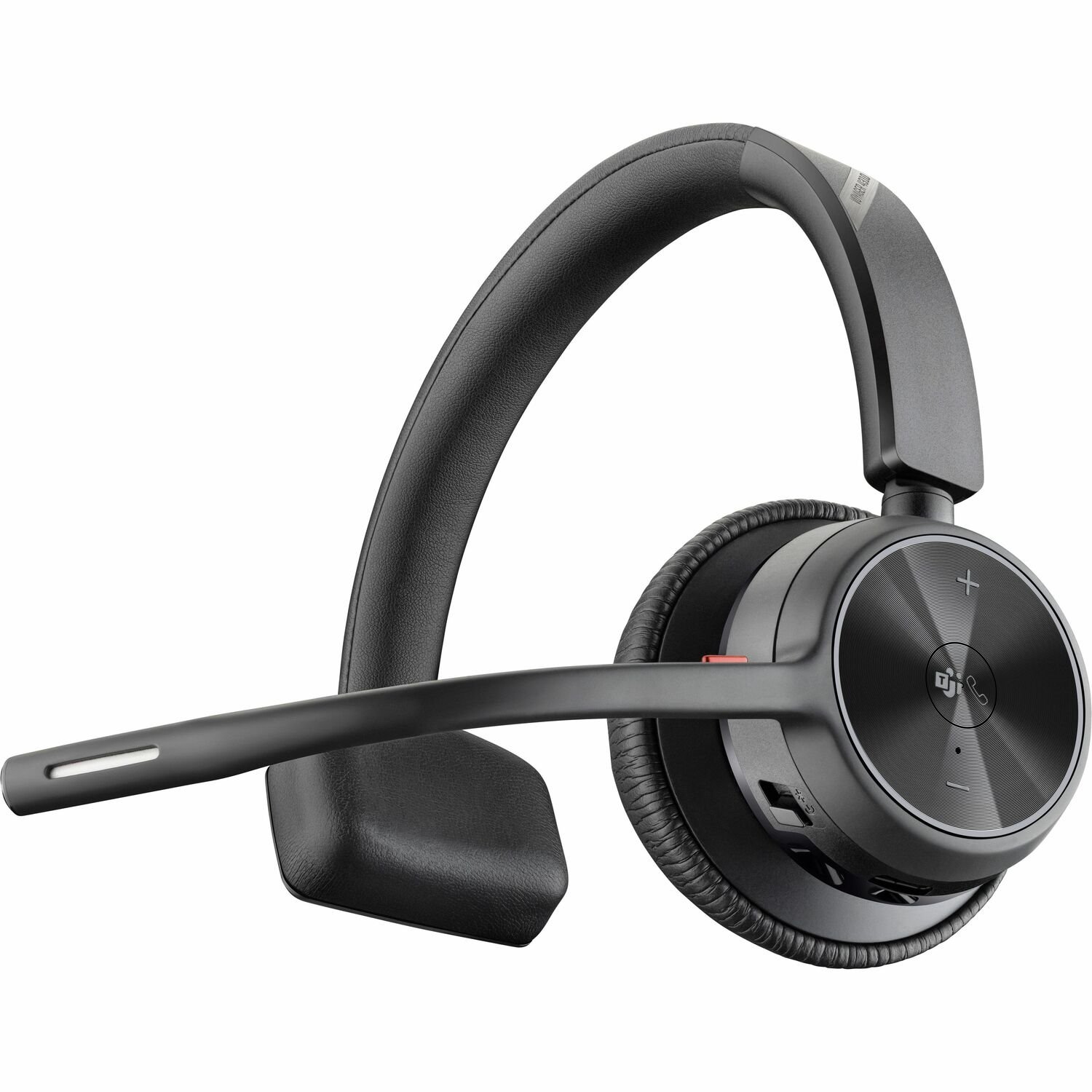 Poly Voyager 4300 UC 4310 Bedraad/draadloos Over het hoofd, Op het oor Mono Headset - Zwart