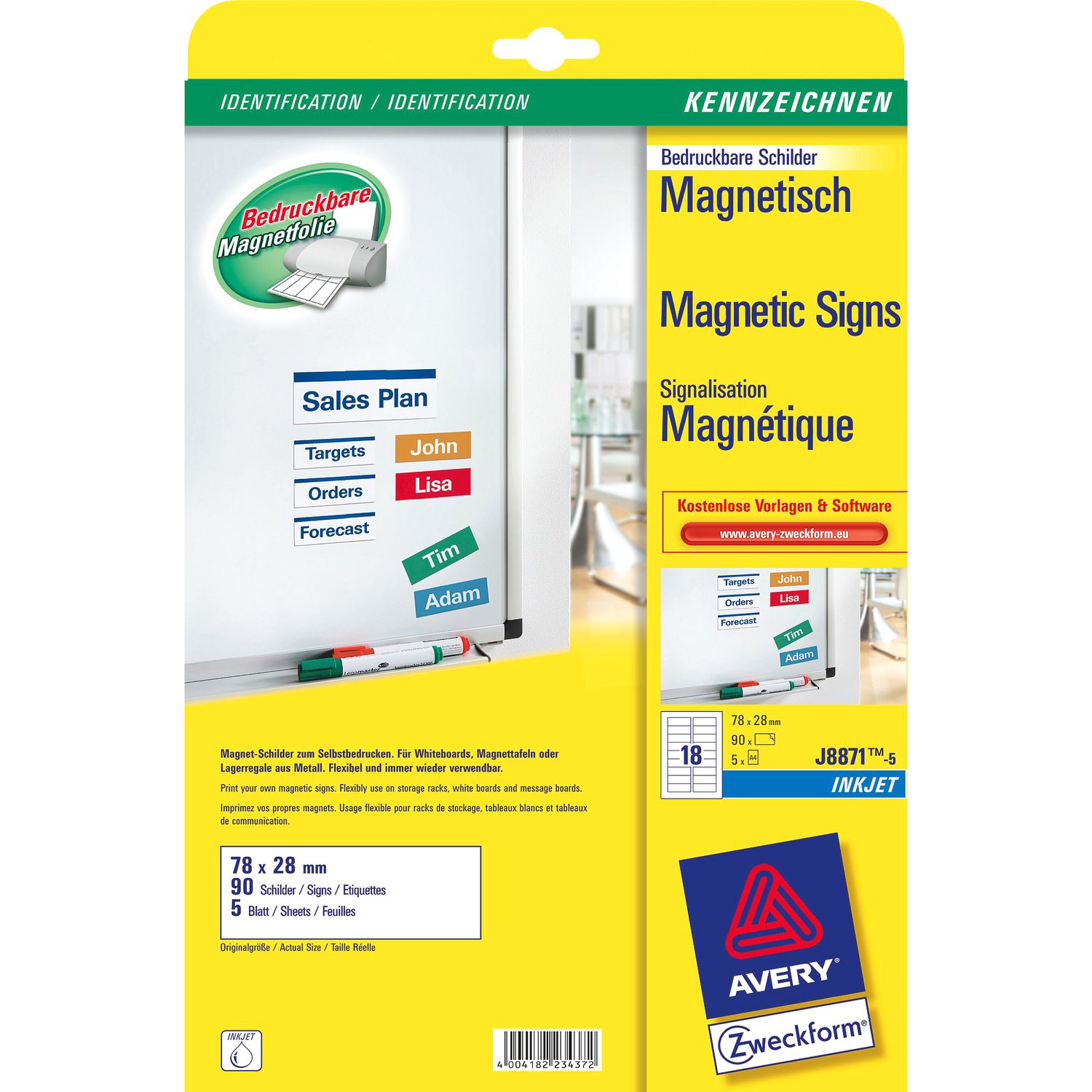 Avery&reg; Magnetic Label