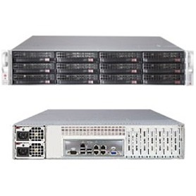 Supermicro SuperStorage 6027R-E1CR12L Barebone System - 2U Rack-mountable - Socket R LGA-2011 - 2 x Processor Support