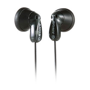 Sony MDR-E9LP Wired Earbud Binaural Stereo Earphone - Black