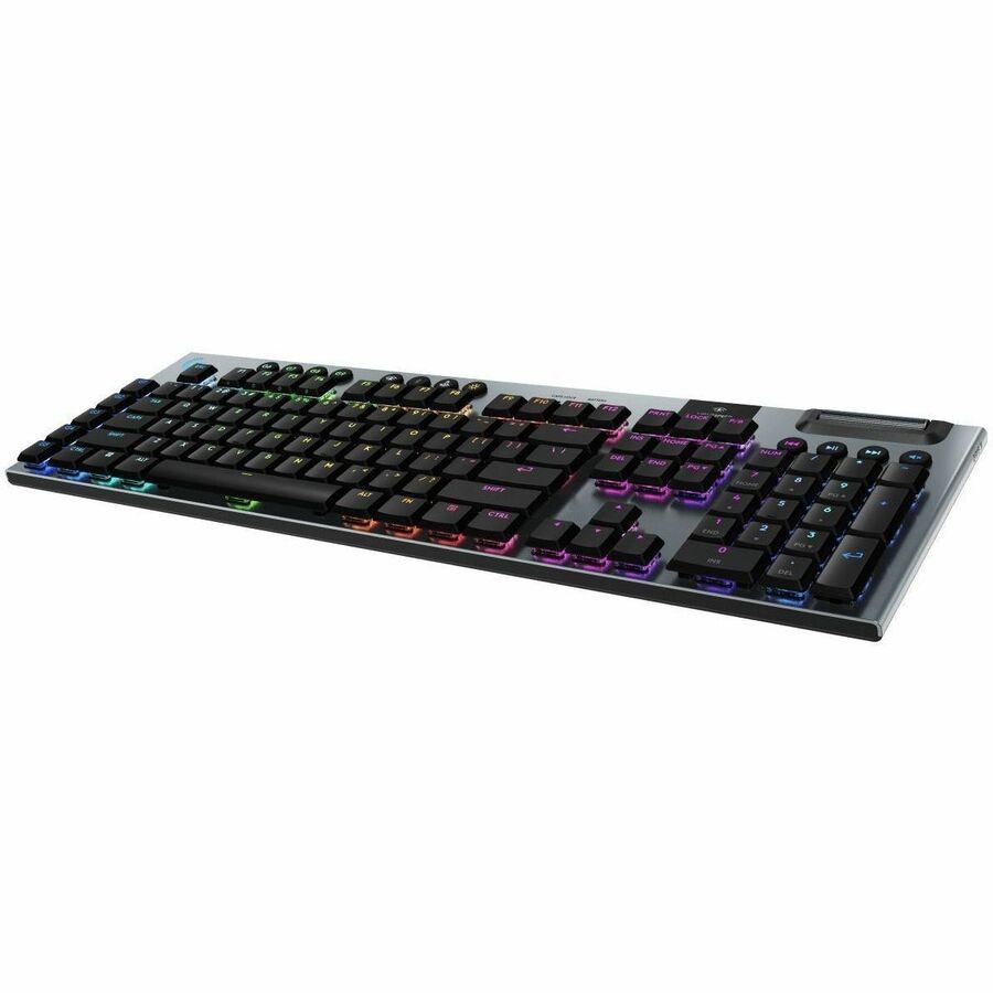 Logitech G G915 X LIGHTSPEED Gaming-toetsenbord - Bedraad/draadloos Verbinding - USB Interface - RGB LED - Frans - AZERTY indeling - Zwart