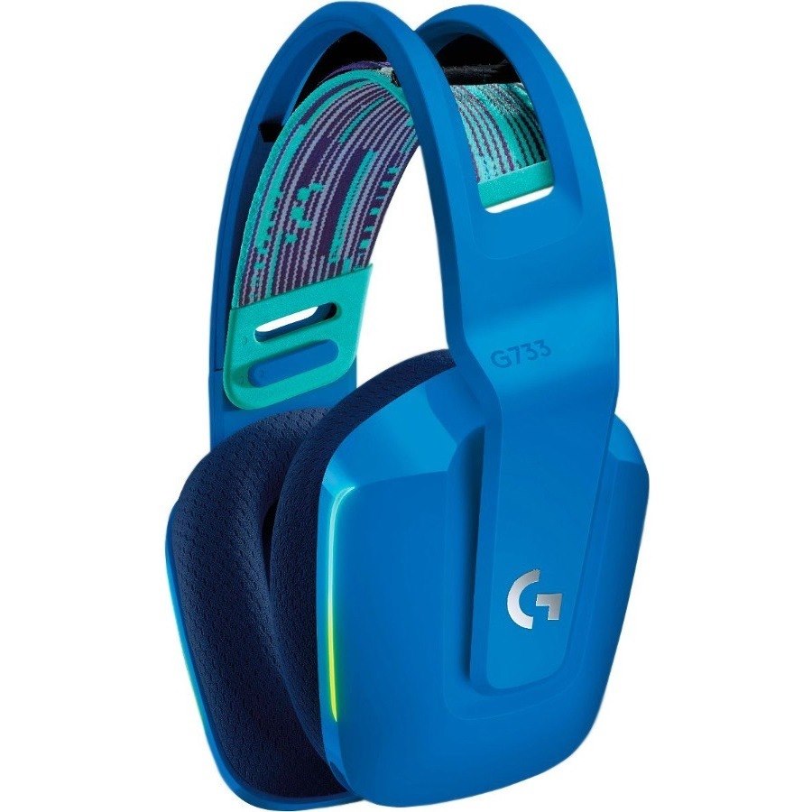 Logitech G G733 Wireless Over-the-head Stereo Gaming Headset - Blue