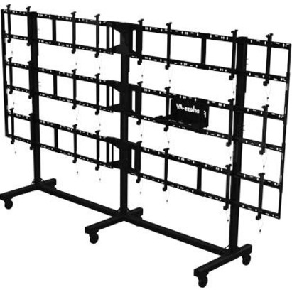 Peerless-AV&reg; SmartMount&reg;Portable Video Wall Cart 4x3 Configuration FOR 46" TO 55" DISPLAYS