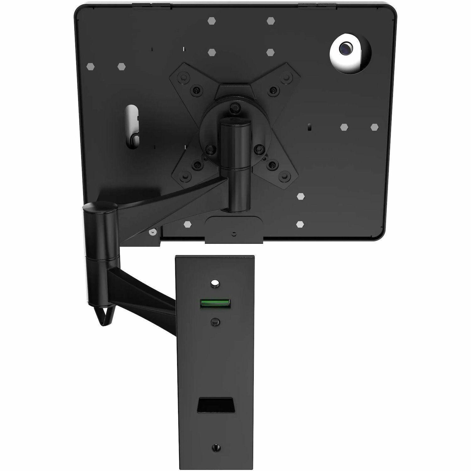 CTA Digital Wall Mount for Bar Code Scanner, iPad Air, iPad Pro, iPad Pro 11, Tablet - Black - Landscape/Portrait