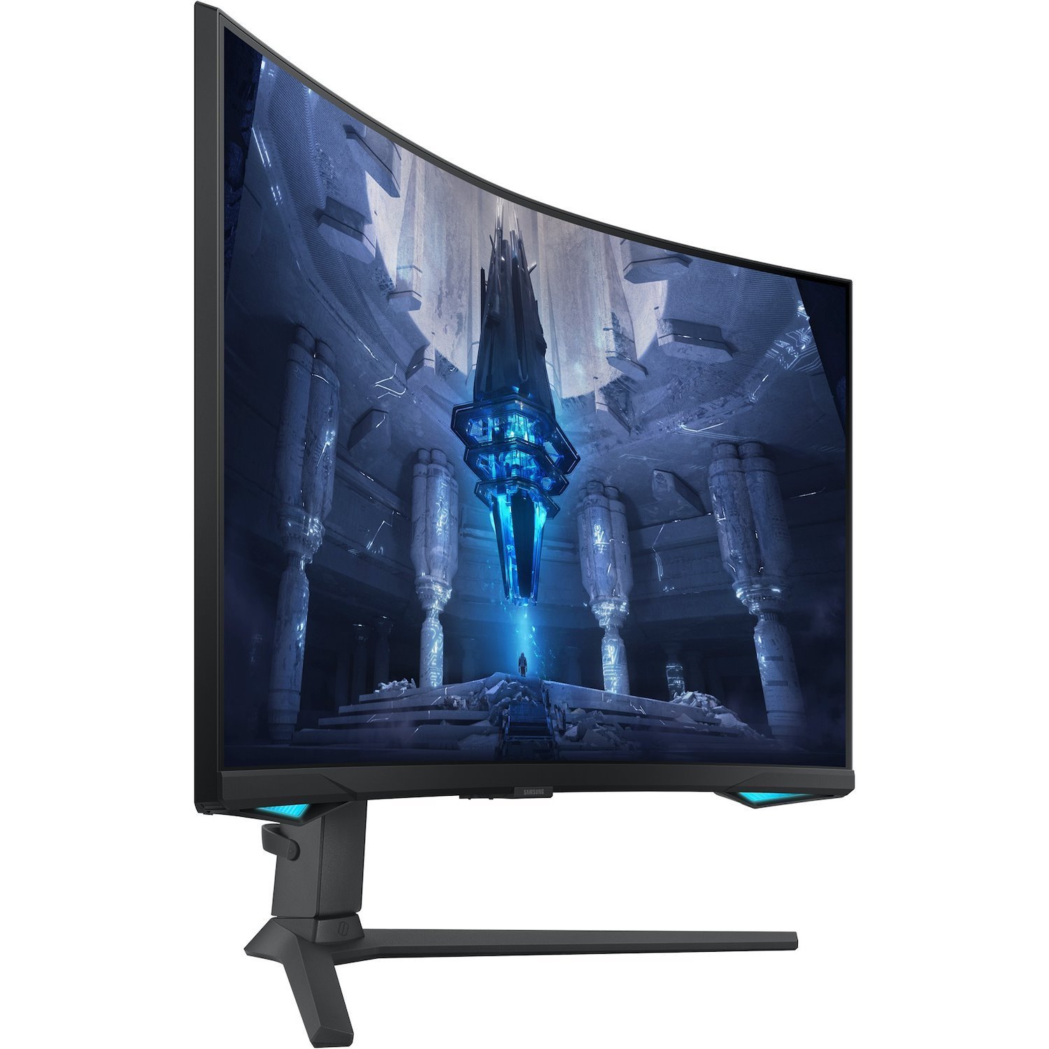 Samsung Odyssey Neo G7 S32bg750nu - G75NB Series - Qled Monitor - Gaming - Curved - 32" - 3840 X 2160 4K @ 165 HZ - Va - 1000 CD/M� - 1000000:1 - HDR10+, HDR10+ Gaming - 1 MS - 2xHDMI, DisplayPort - B