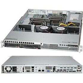 Supermicro SuperServer 6017R-TDLF Server Barebone System - 1U Rack-mountable - Socket R LGA-2011 - 2 x Processor Support