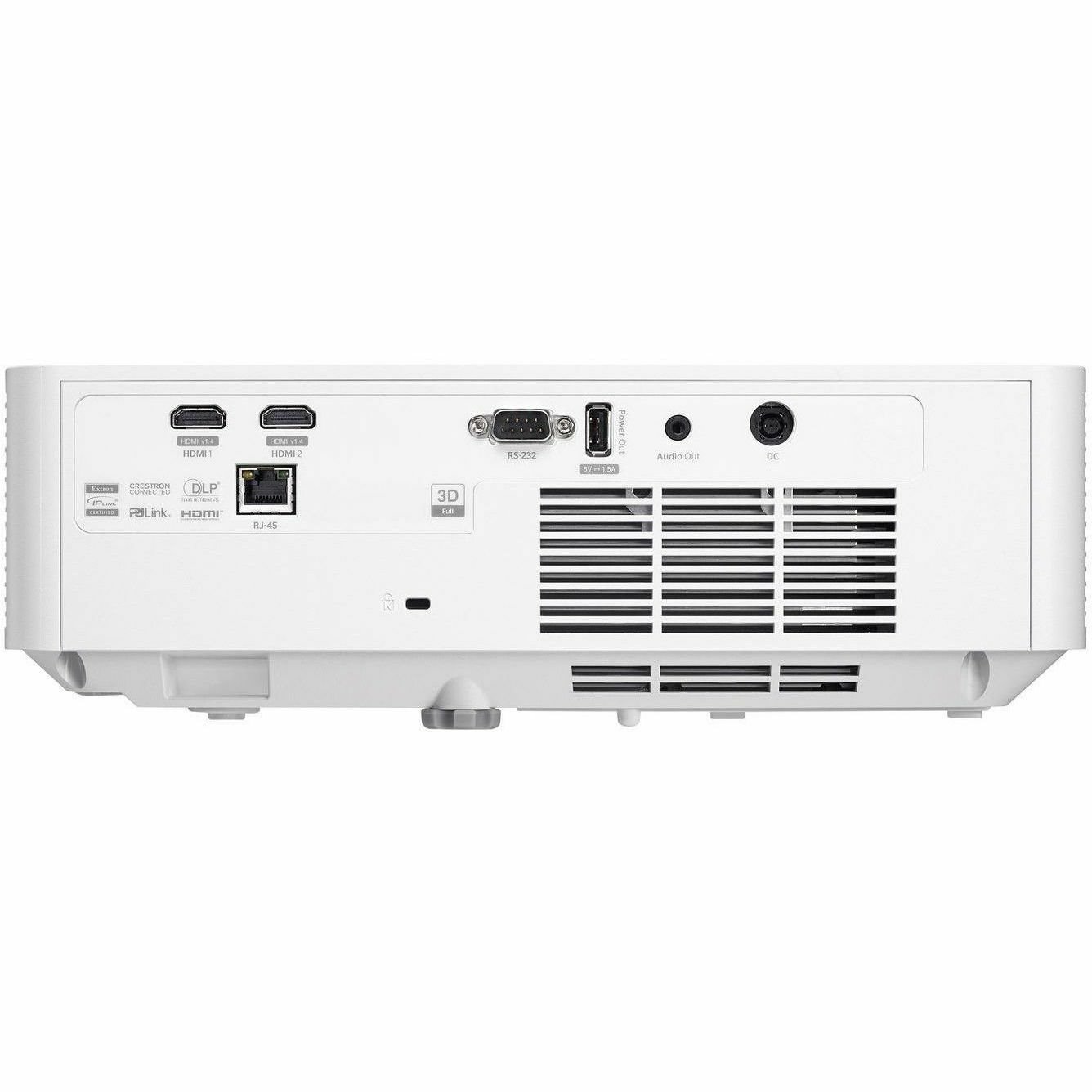 Optoma ZW410UST 3D Ultra Short Throw DLP Projector - 16:10 - Portable - White