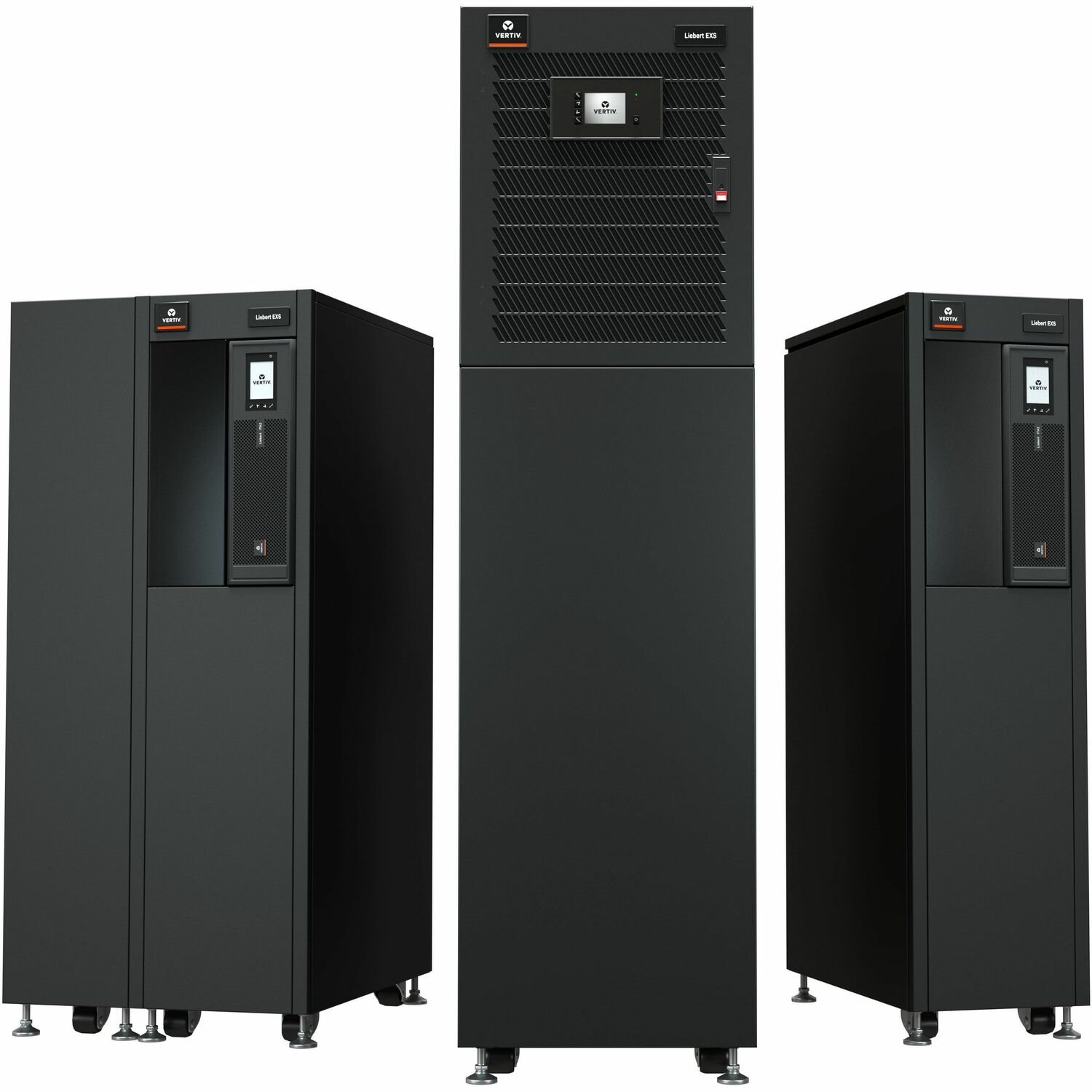 Vertiv Liebert EXS UPS (tower) 15kVA/15kW 208/120VAC (220/127VAC) 3-Phase 4 Wire w/ Liebert Intellislot Card (IS-UNITY-DP) 15-Min Runtime (EXS15KXRN)