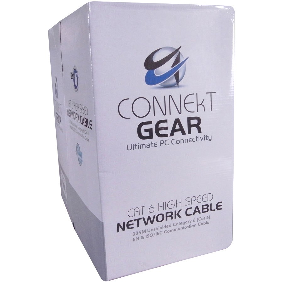 Group Gear 305 m Category 6 Network Cable for Network Device, Printer, Scanner