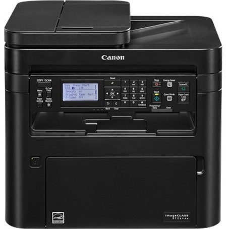 Canon imageCLASS MF264dw Wireless Laser Multifunction Printer-Monochrome-Copier/Scanner-30 ppm Mono Print-600x600 Print-Automatic Duplex Print-251 sheets Input-Color Scanner-600 Optical Scan- Ethernet-Wireless LAN-Apple AirPrint