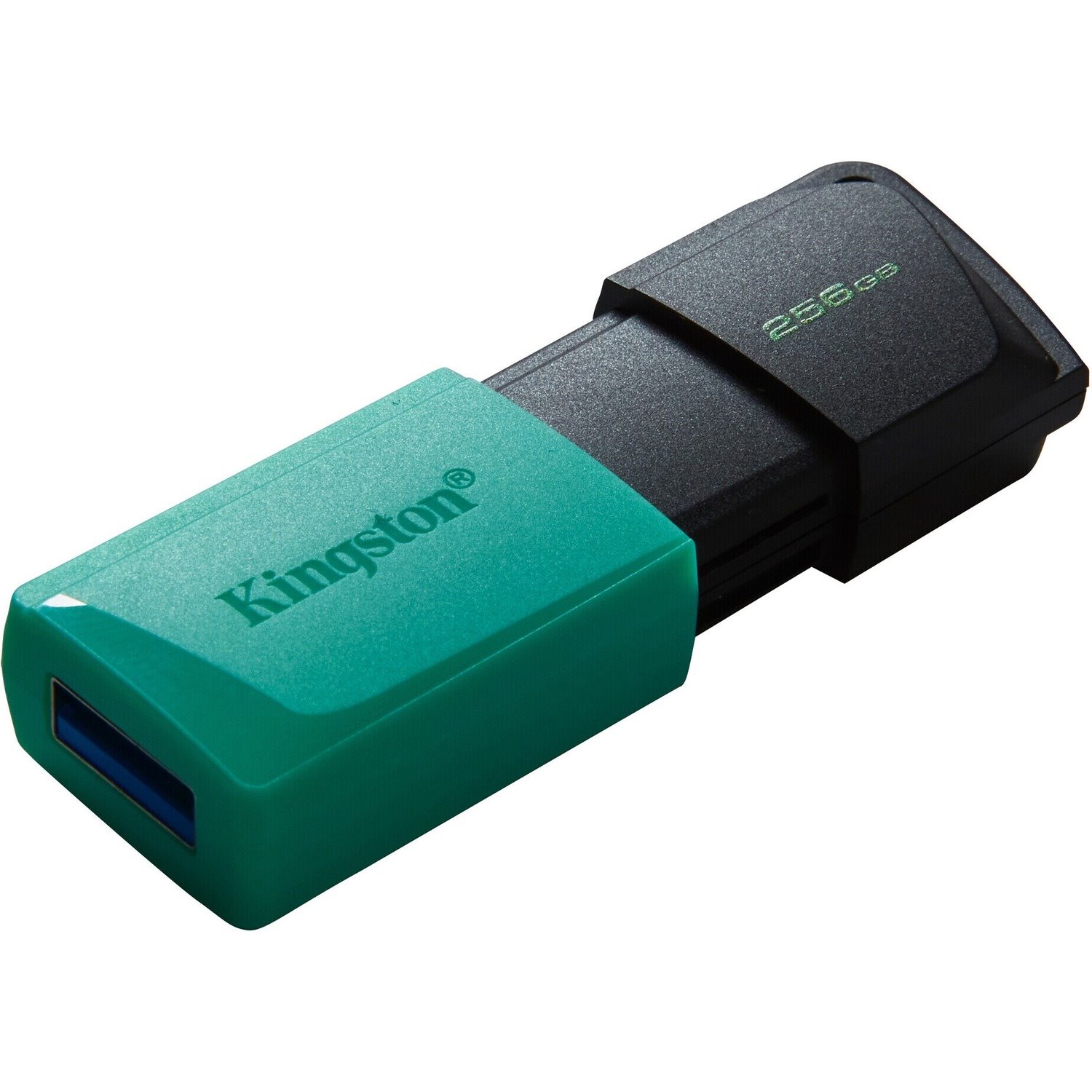 Kingston DataTraveler Exodia M DTXM 256 GB USB 3.2 (Gen 1) Type A Flash Drive - Black, Teal