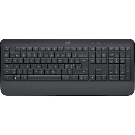 Logitech Signature K650 Keyboard - Wireless Connectivity - English - Graphite
