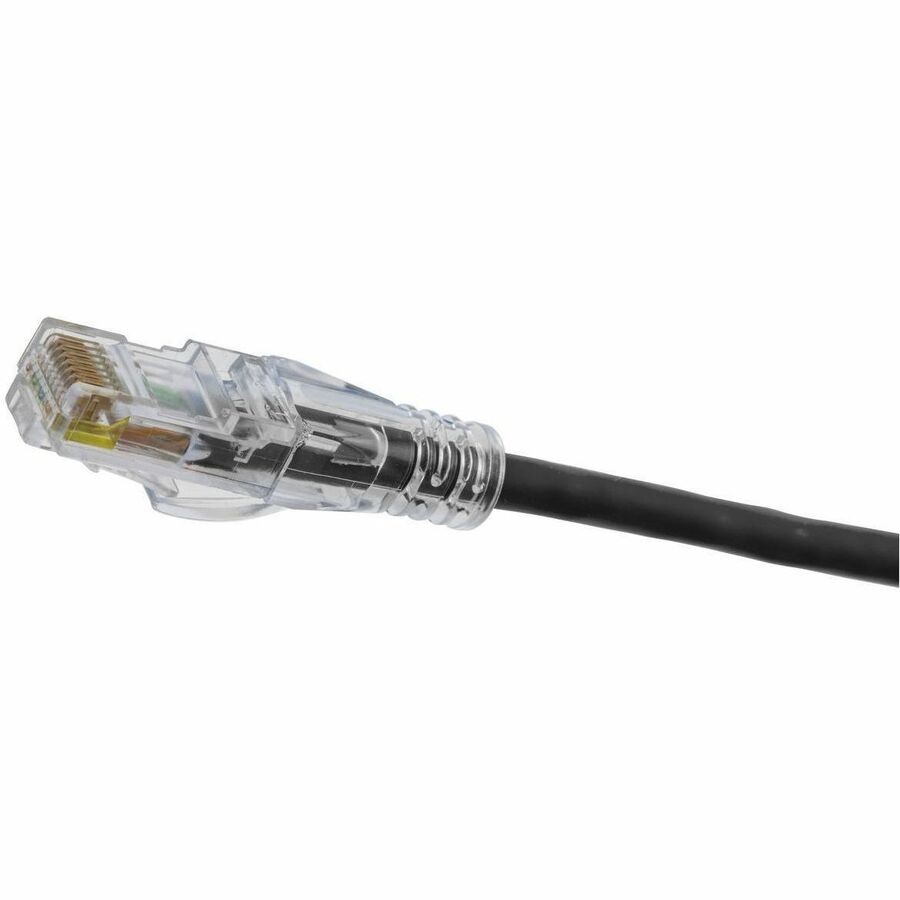 Hubbell P-Cord,Nextspeed,Low Od,C6a,Slim,Bk,25Ft