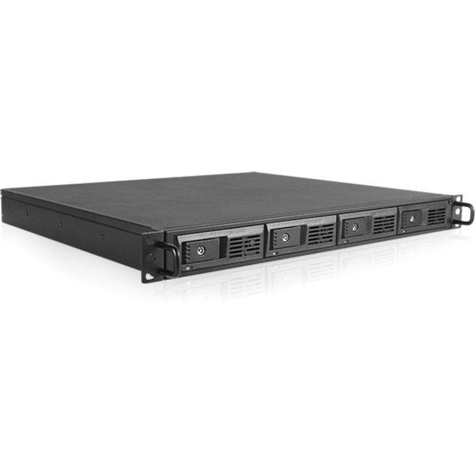 RAIDage JAGEM140-HD Drive Enclosure 12Gb/s SAS, SATA/600 - Mini-SAS HD Host Interface - 1U Rack-mountable - Black