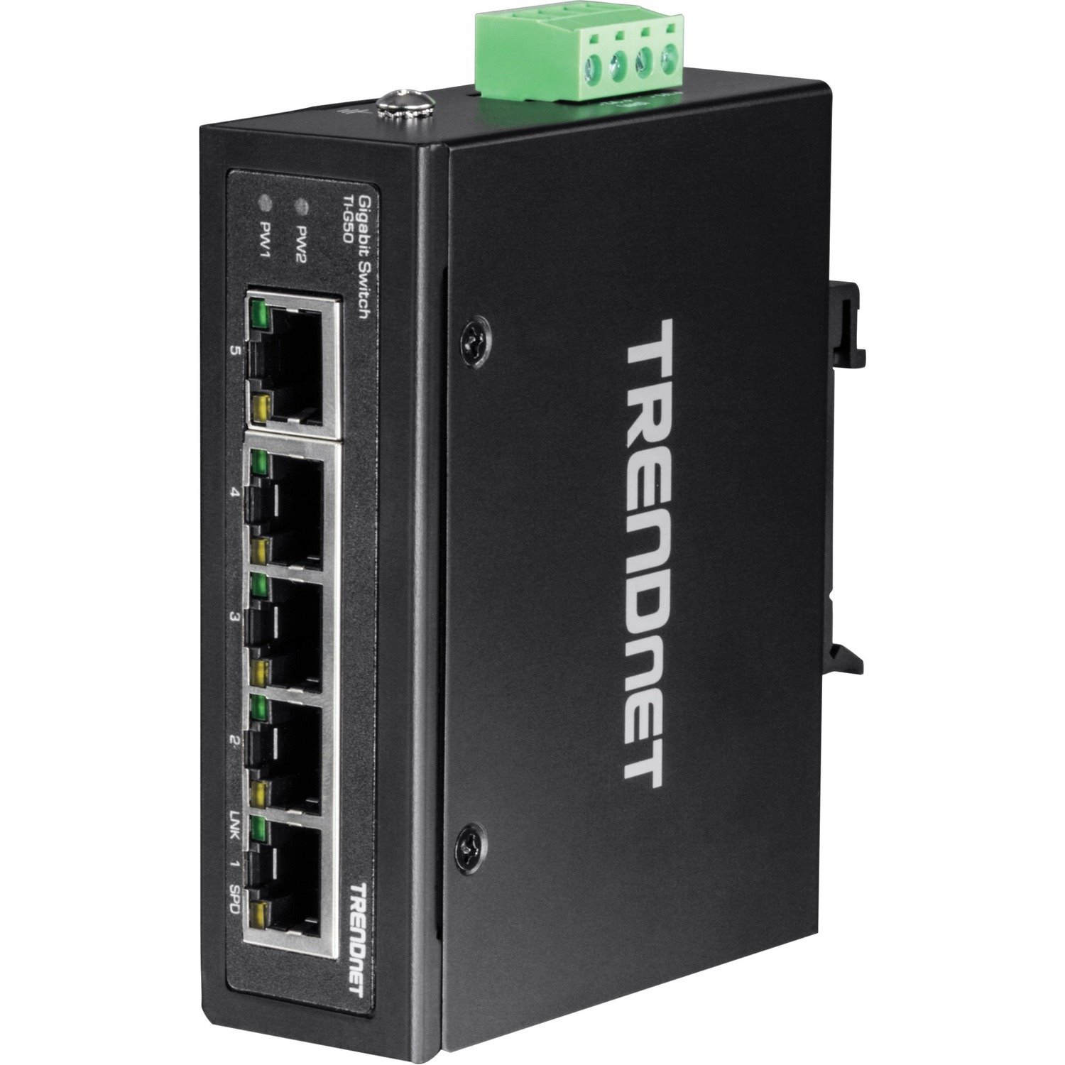TRENDnet TI-G50 5 Ports Ethernet Switch - Gigabit Ethernet - 1000Base-T - New - TAA Compliant