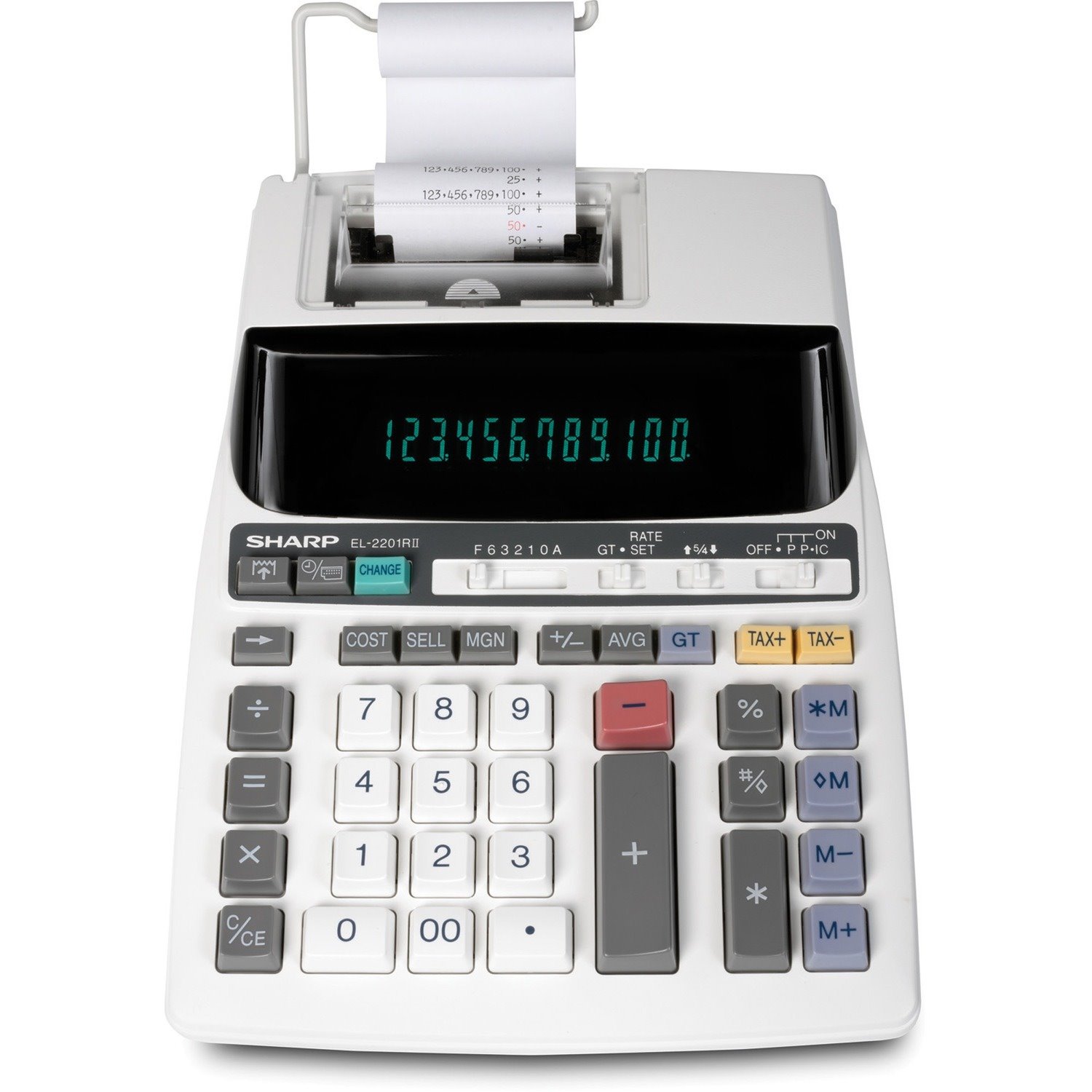 Sharp EL2201RII 2-colour Printing Calculator