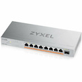 Zyxel 8-Port 2.5Gb MultiGig PoE Ethernet POE++ (60W) Switch | 5 x 100/1G/2.5G Ports + 1 x 10G SFP+ | 8 x PoE Port | 100W Budget | Plug & Play | Desktop or Wall-Mount | Lifetime Warranty | XMG-105HP